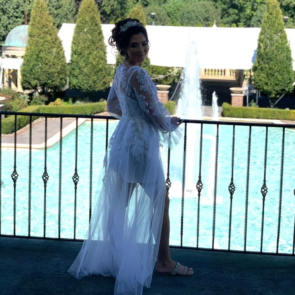 Bridal Robe - Picture 2 of 3